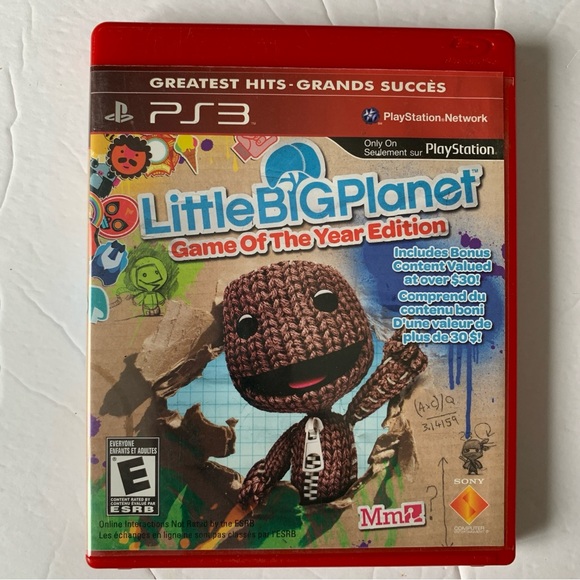 LittleBigPlanet 2 PS3 – Version Platinum Française, Complet Avec Notice, Bon état